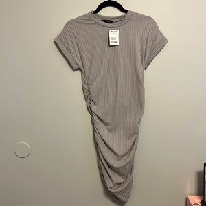 Grey mini dress